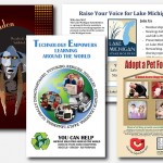 examples of nonprofit print materials